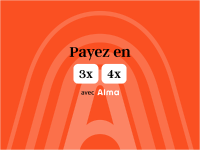 Alma fond orange paiement en 3x et 4x